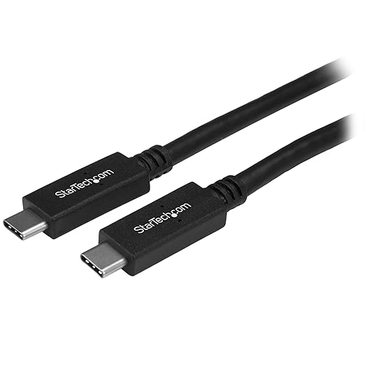 0.5m USB C to USB C Cable - M/M - USB 3.1 Cable [10Gbps] - USB Type C Cable - USB 3.1 Type C Cable