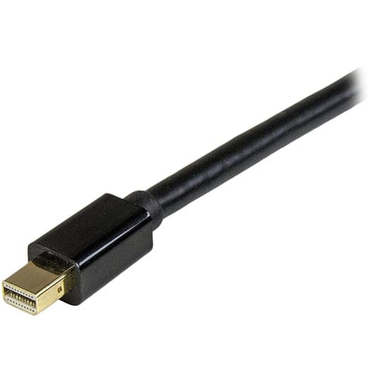 StarTech.com Mini DisplayPort to HDMI Adapter Cable - mDP to HDMI Adapter with Built-in Cable - Black - 3 m (10 ft.) - Ultra HD 4K 30Hz
