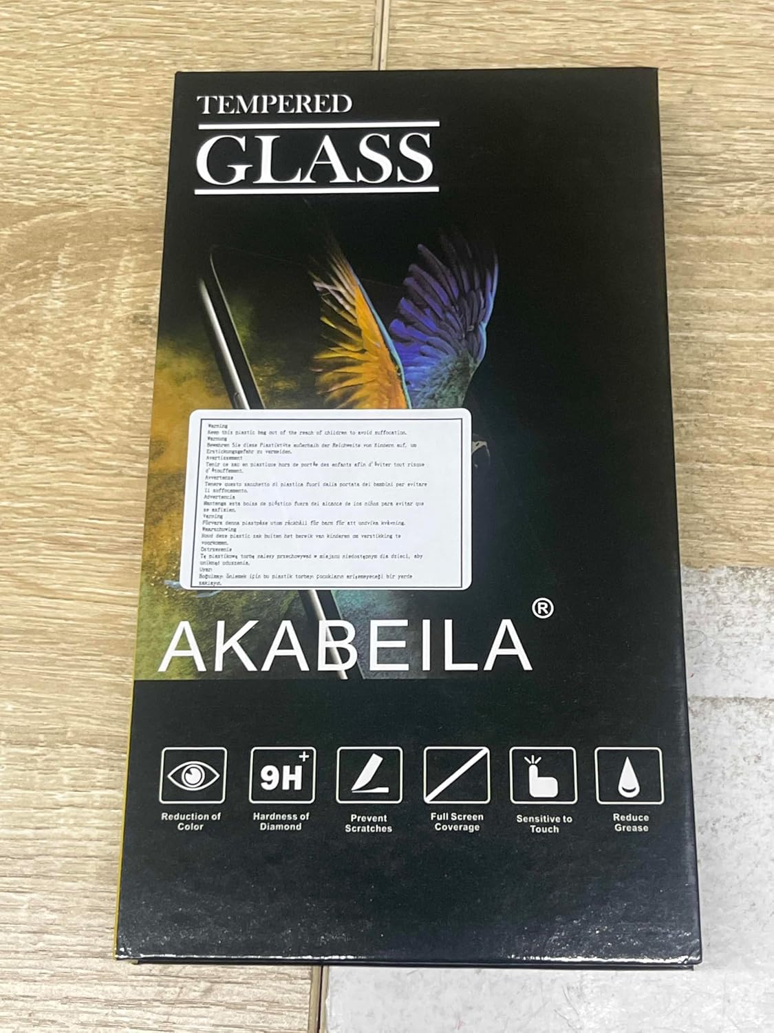 Samsung A51 Screen Protector [3 Pack], Compatible with Galaxy A52, Tempered Glass, Bubble-Free, Black