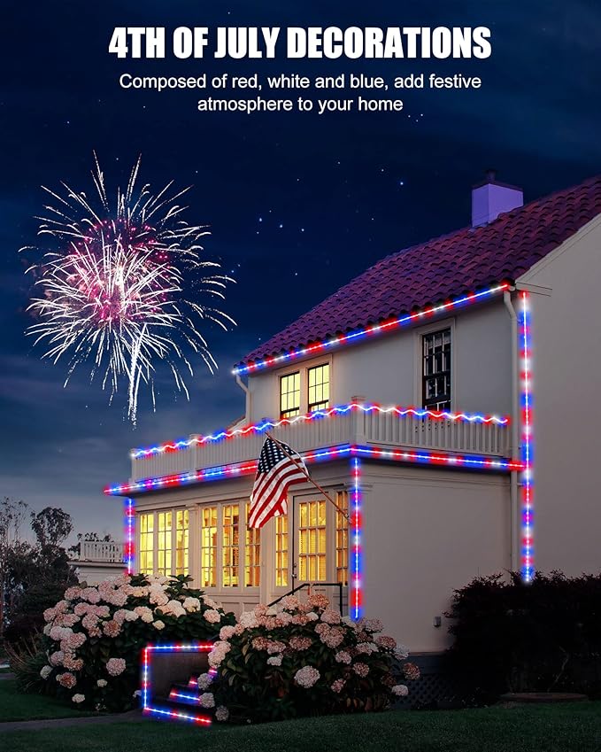 Color Changing Rope Lights Outdoor - 99ft 300 LED Outdoor String Lights with Remote, 18 Colors, Connectable, Twinkle Christmas Light for Bedroom Wedding Patio Holiday Decoration