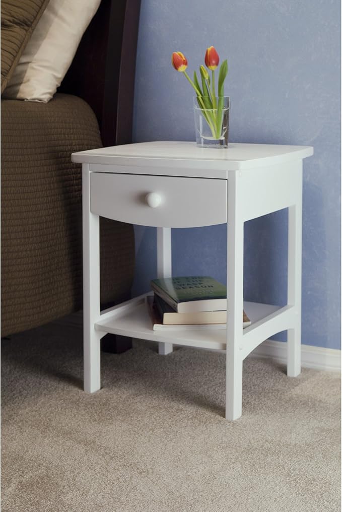 Winsome Wood Claire Accent Table, White