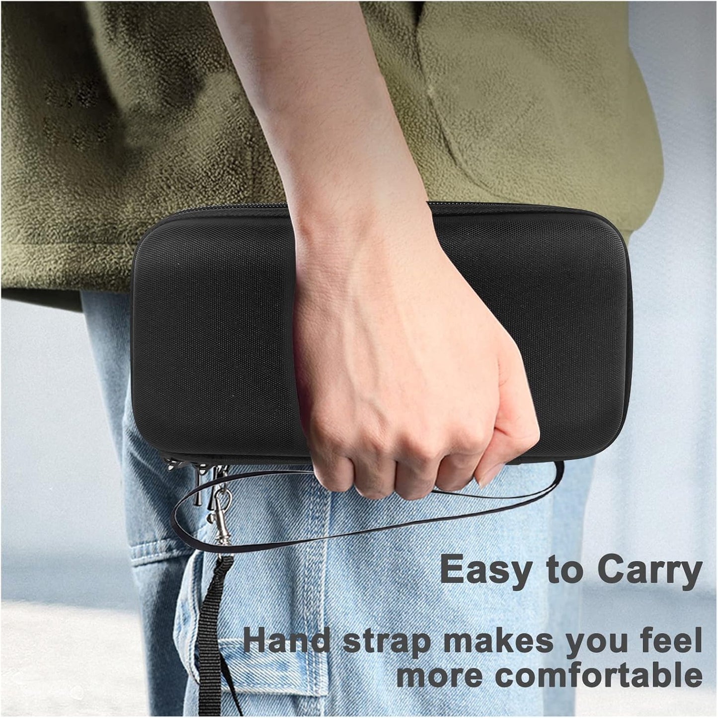 Xberstar Hard EVA Case for Texas Instruments TI-84 TI-83 Plus CE Graphing Calculators - Shockproof Storage Bag