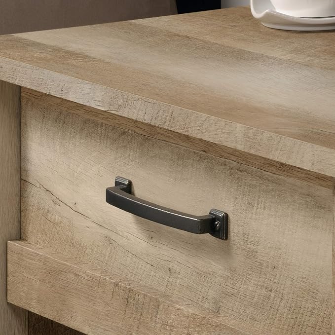 Sauder Cannery Bridge Night Stand, Bedside Table, Bedroom Side Table End Table, in Lintel Oak