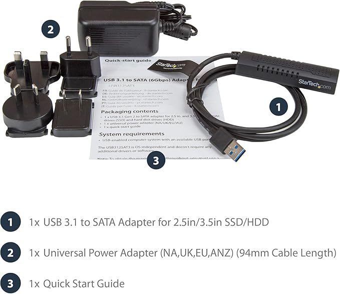 StarTech.com USB-C to VGA Adapter - White - 1080p - Video Converter For Your MacBook Pro / Projector / VGA Display (CDP2VGAW)