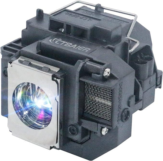 CTBAIER ELPLP54 ELPLP55 ELPLP56 ELPLP58 for Epson 705HD EX31 EX51 EX71 EB-S7 EB-X7 EB-S8 ex5200 ex7200 ex3200 s10+ PowerLite Home Cinema Replacement Projector Lamp Bulb with Housing