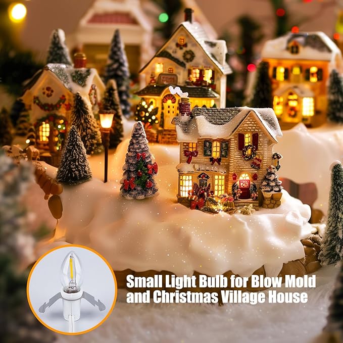 Brightown Accessory Cord with Light Bulb, 6ft UL-Listed White Cord with On/Off Switch for Night Lights, Salt Lamps, Holiday Decorations and Craft Projects