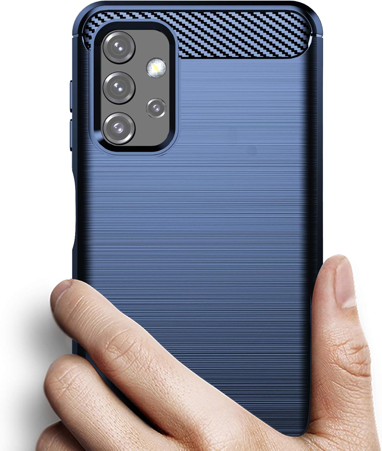 Osophter Galaxy A32 5G Case, Shock-Absorption Flexible TPU Rubber Protective Cover for Samsung Galaxy A32 5G