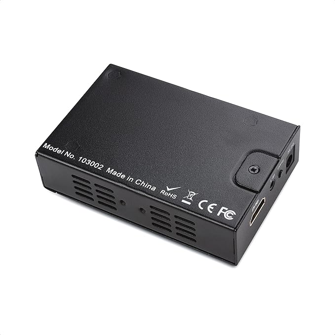 Cable Matters Receiver Box for Wall Mount HDMI Extender with TCP/IP - Up to 300 Feet, 1080P, 1-to-Many Setup (Model: 103002R), Compatible with Model: 103002