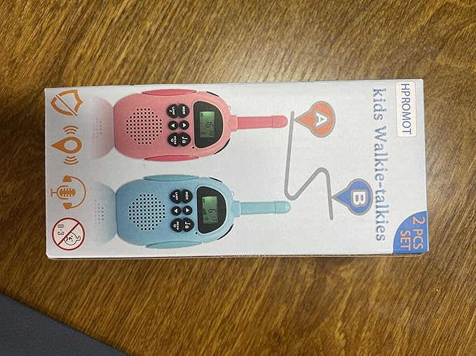 Walkie Talkies for Kids Rechargeable Toys for Ages 5-7 Boys Girls, 22 Channels 2 Way Radio Toy Christmas Birthday Gifts for Girls Boys Ages 3-12 Camping Hiking Outdoor Easter Basket Stuffers