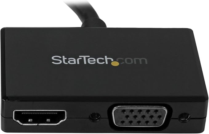 StarTech DP2HDVGA Travel A/V Adapter 2-In-1 Display Port to HDMI or VGA