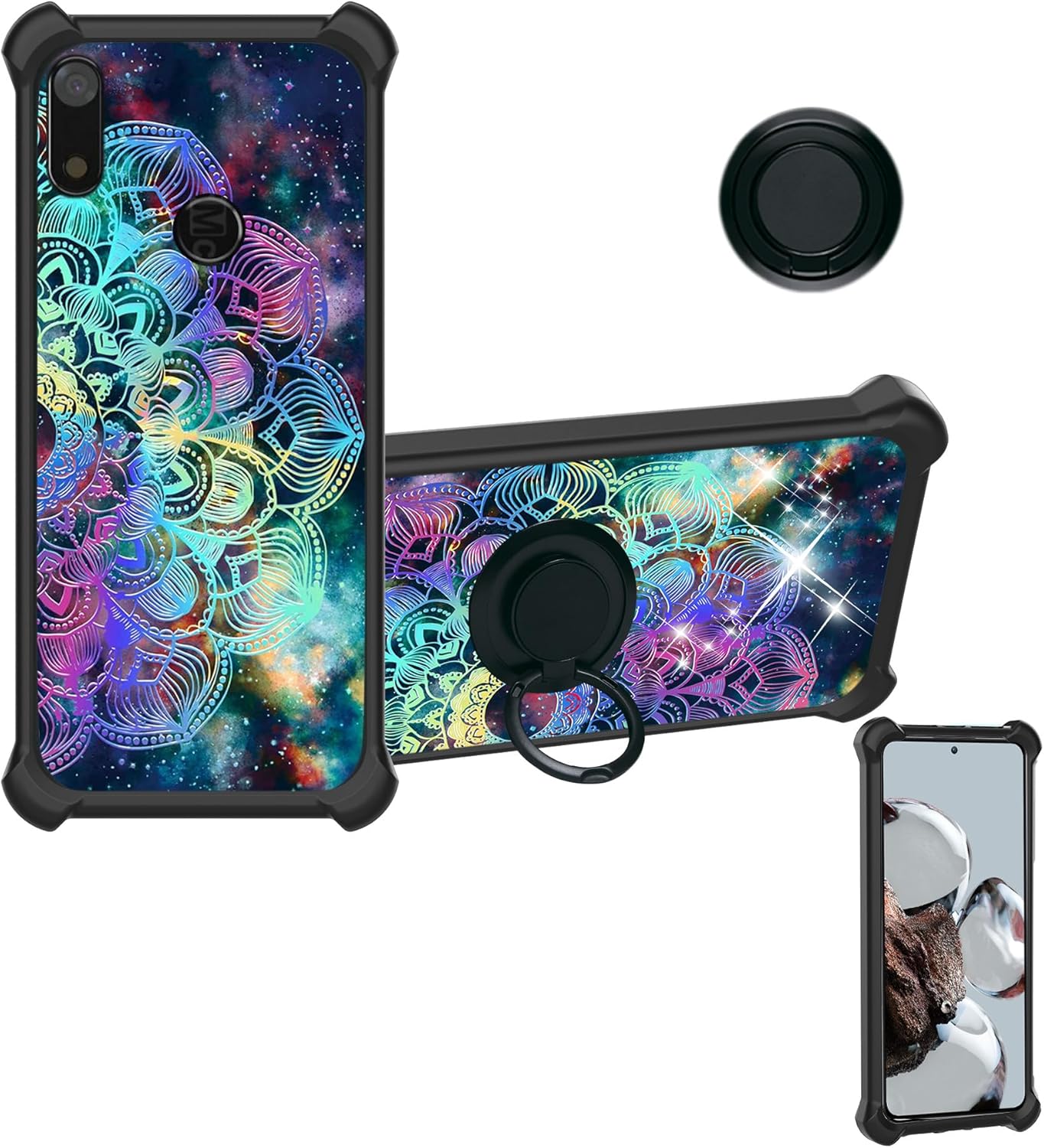 Nuu X6+ Plus Case Compatible with Nuu Mobile X6+ Plus Phone Cover, Colorful Reflect Light, IMDH-HTT