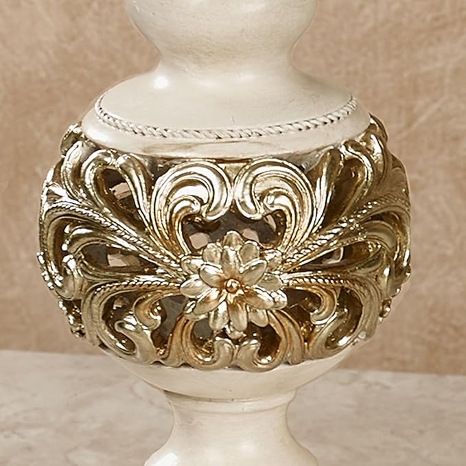 Abimbola Candleholders Ivory Set of Two
