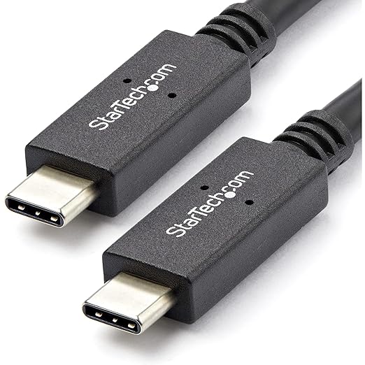 1m 3 ft USB C Cable with Power Delivery [5A] - M/M - USB 3.1 [10Gbps] - USB-IF Certified - USB 3.1 Type C Cable - USB 3.1 Gen 2