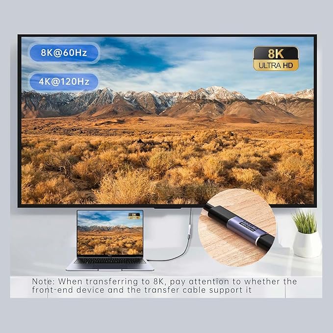 3pack usbc Female to Female Adapter - USB C Coupler with 240W Fast Charging & 40Gbps Data Transfer, Type c Extender with 8k@60hz Video, Compatible for MacBook, ipad, Thunderbolt 4/3