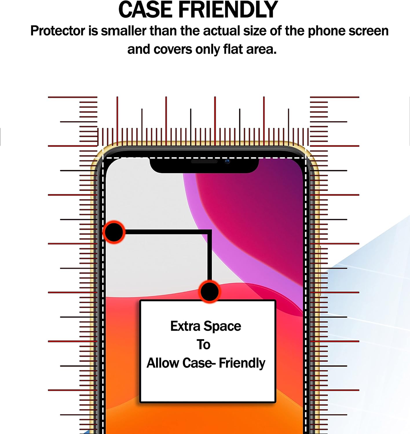 RKINC Screen Protector (4-Pack) for iPhone 12 Pro Max 6.7-Inch - Tempered Glass Film, 0.33mm, Bubble-Free