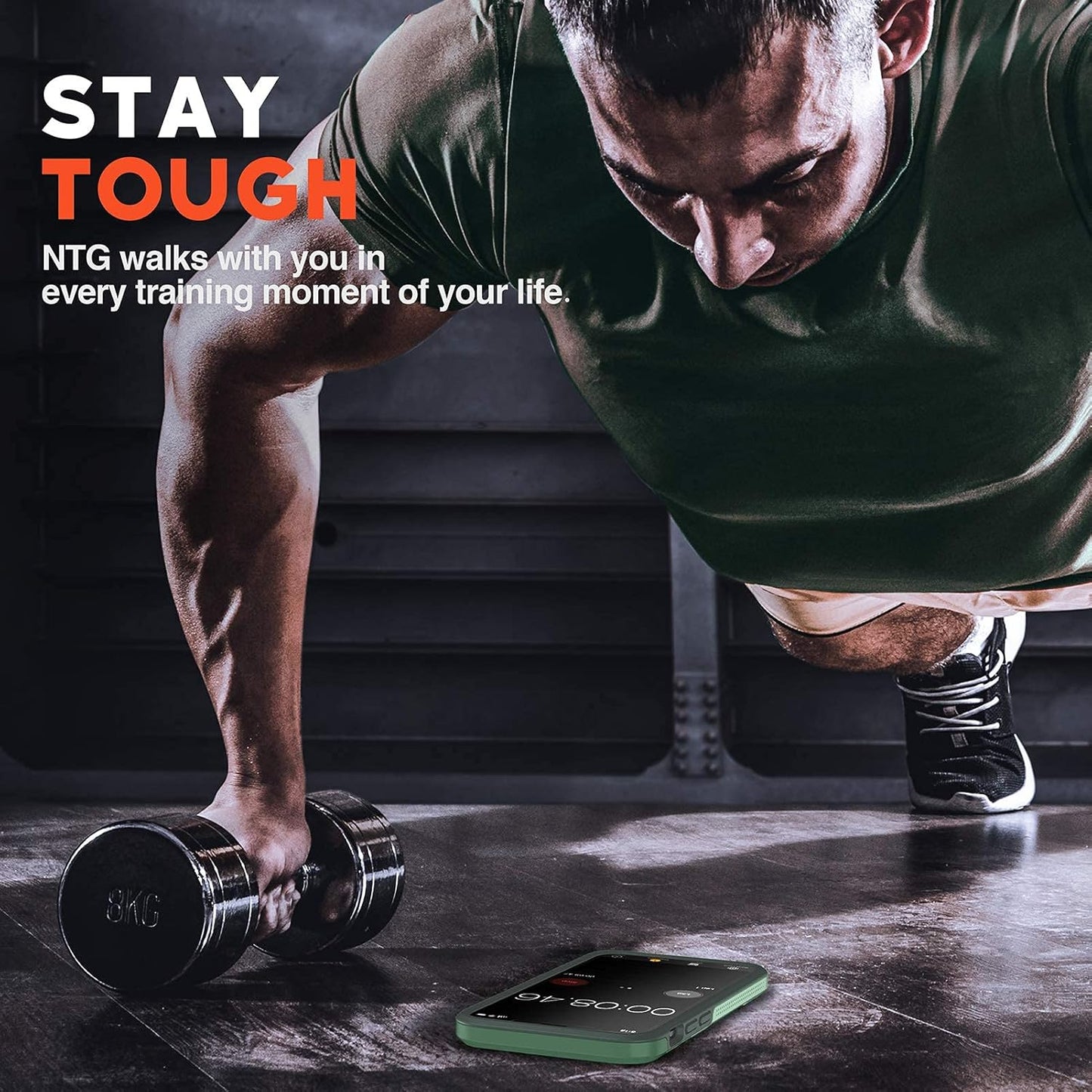 NTG 1st Generation Designed for iPhone 11 Pro Max Case - Heavy-Duty Slim Shockproof Protective Case (Green)