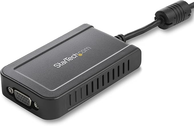 StarTech.com USB 2.0 to VGA Adapter, USB to VGA Monitor Converter for Windows, 1080p , TAA (no support for macOS/ChromeOS/Linux)