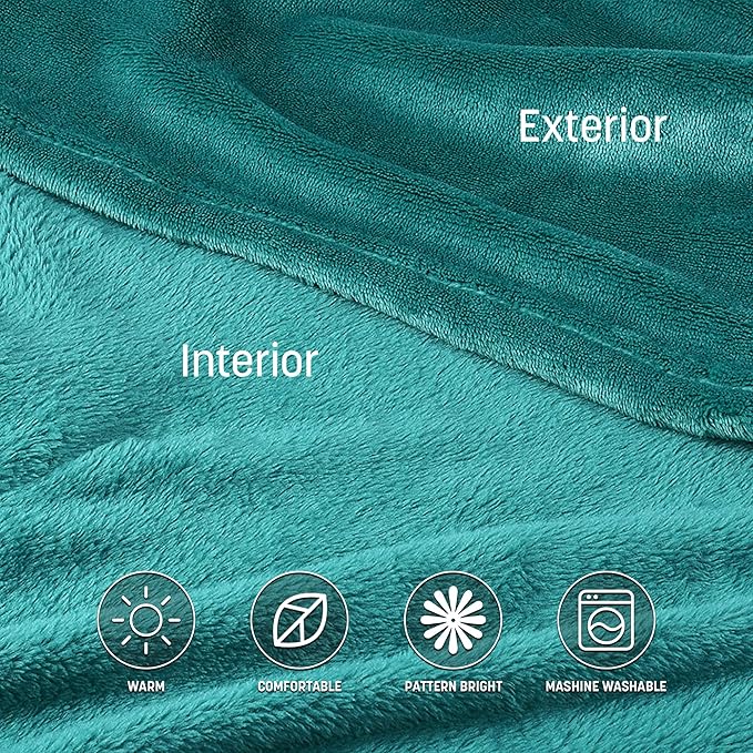 Catalonia Wearable Fleece Blanket with Sleeves and Foot Pockets for Adult Women Men, Micro Plush Comfy Wrap Sleeved Throw Blanket Robe Large, Green, St. Patrick Gift