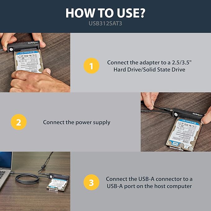 StarTech.com USB-C to VGA Adapter - White - 1080p - Video Converter For Your MacBook Pro / Projector / VGA Display (CDP2VGAW)