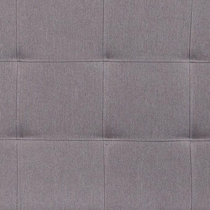 Flash Furniture Bedford Tufted Upholstered Full Size Headboard in Light Gray Fabric
