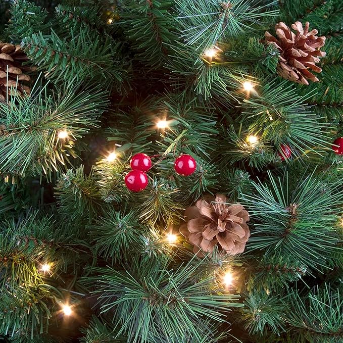 Dazzle Bright Christmas Mini String Lights, 40FT 200 Count Incandescent Waterproof Fairy Lights Plug in, Connectable Christmas Decorations for Indoor Outdoor Home Party Garden Yard, Warm White
