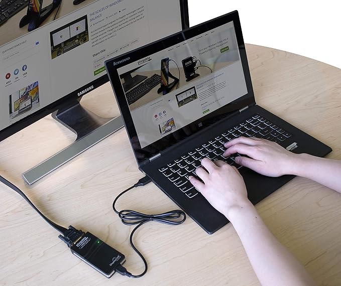 Plugable USB 2.0 to VGA Video Graphics Adapter for Multiple Monitors up to 1920x1080 Supports Windows 11,10, 8.1, 7, XP, Mac, and ChromeOS
