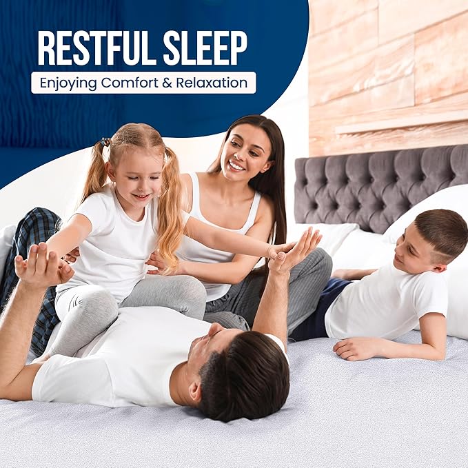 Utopia Bedding Waterproof Mattress Protector Short Queen Size 2 Pack, 200 GSM Breathable Terry Mattress Cover, Fitted Style with Stretchable Pockets (White)