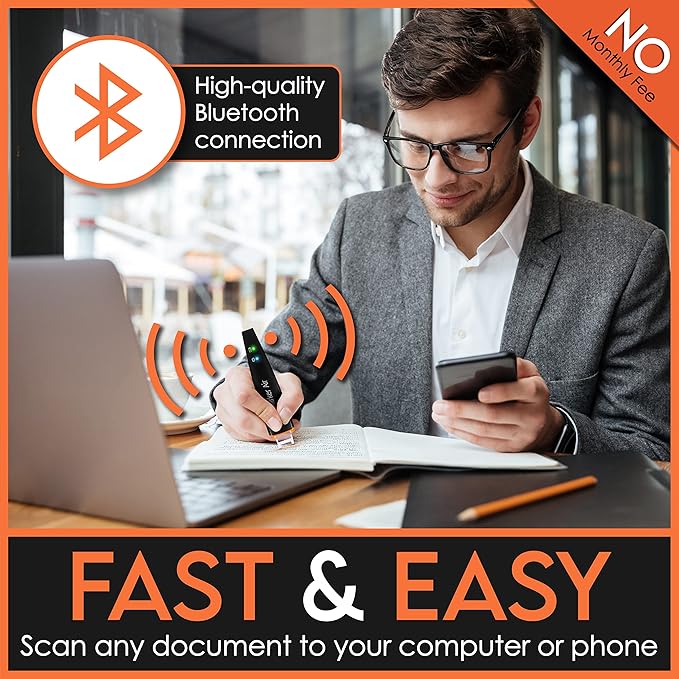 Scanmarker Air Reading Pen & Pen Scanner | Translator Pen for Dyslexia, Students & Professionals - Compatible with Mac, Windows, iOS & Android