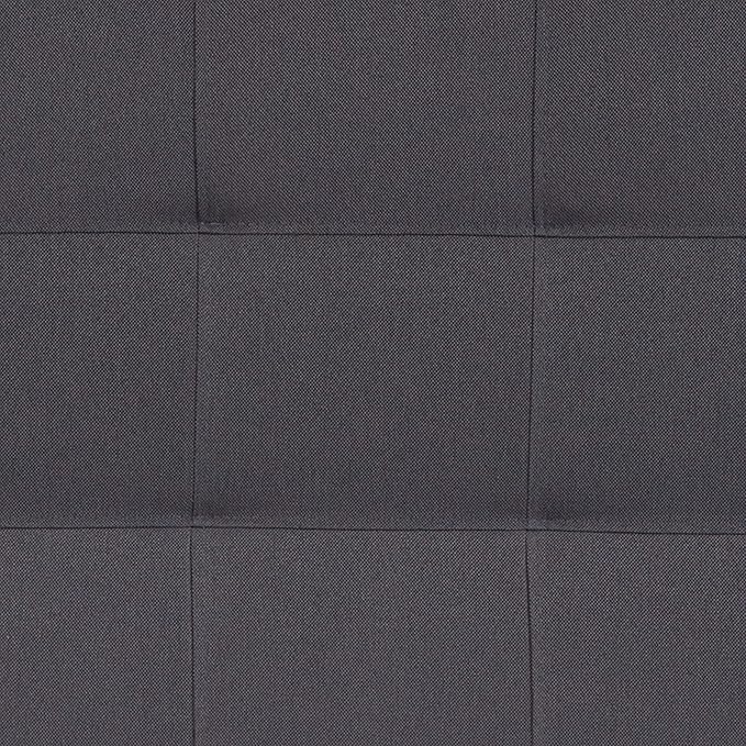 Flash Furniture Bedford Tufted Upholstered Twin Size Headboard in Dark Gray Fabric