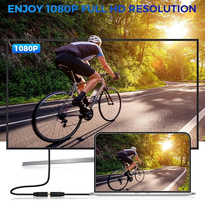 HDMI Female to DVI Male Adapter (2 Pack)，Bi-Directional DVI Male to HDMI Female Connector, Support 1080P Full HD Compatible for Roku, Xbox One, PS5，PS4, Blue-ray DVD, A/V Receivers-0.6ft