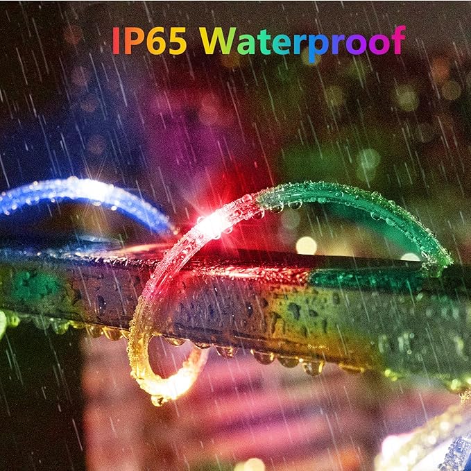 KNONEW 328FT 1000LED Rope Lights for Outside,Outdoor String Lights Waterproof 8 Modes Clear Tube Light for Indoor,Bedroom,Wedding,Garden,Patio,Christmas,Tree,Rv,Holiday Decoration(Multicolor)