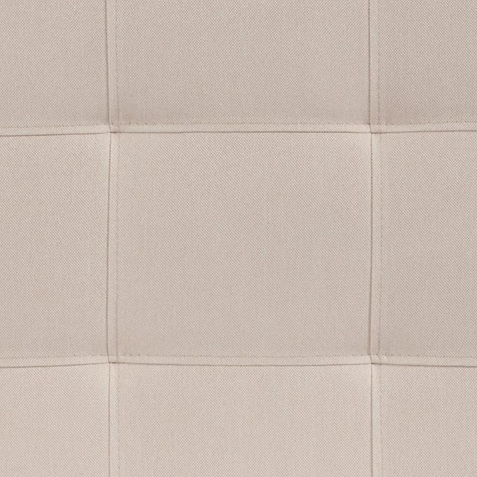 Flash Furniture Bedford Box Stitch Tufted Upholstered Full Size Headboard in Beige Fabric