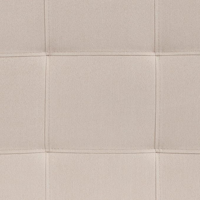 Flash Furniture Bedford Tufted Upholstered King Size Headboard in Beige Fabric