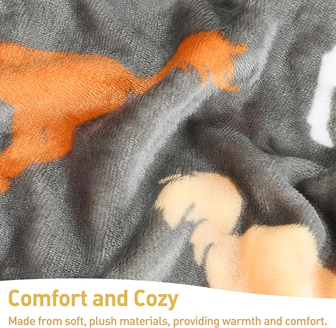 Catalonia Wearable Fleece Blanket with Sleeves and Foot Pockets for Adult Women Men, Micro Plush Comfy Wrap Sleeved Throw Blanket Robe Large, Taupe Horse