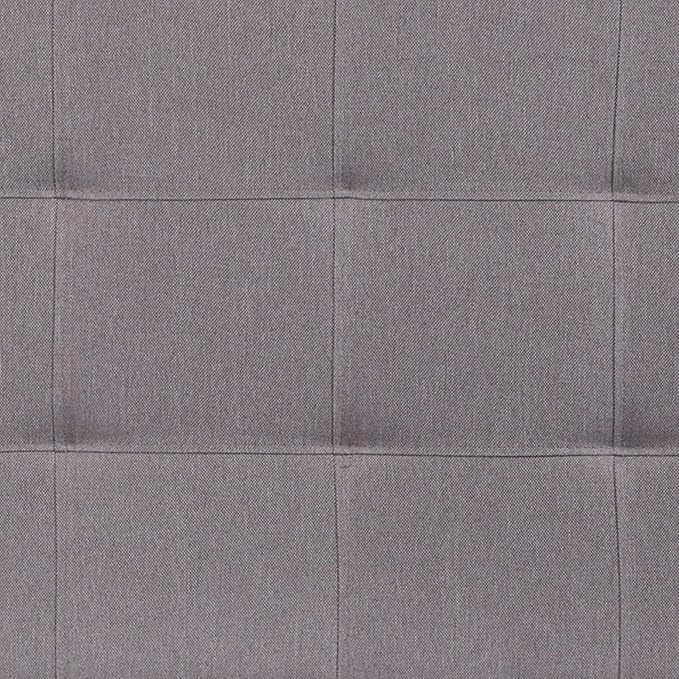 Flash Furniture Bedford Tufted Upholstered Twin Size Headboard in Light Gray Fabric
