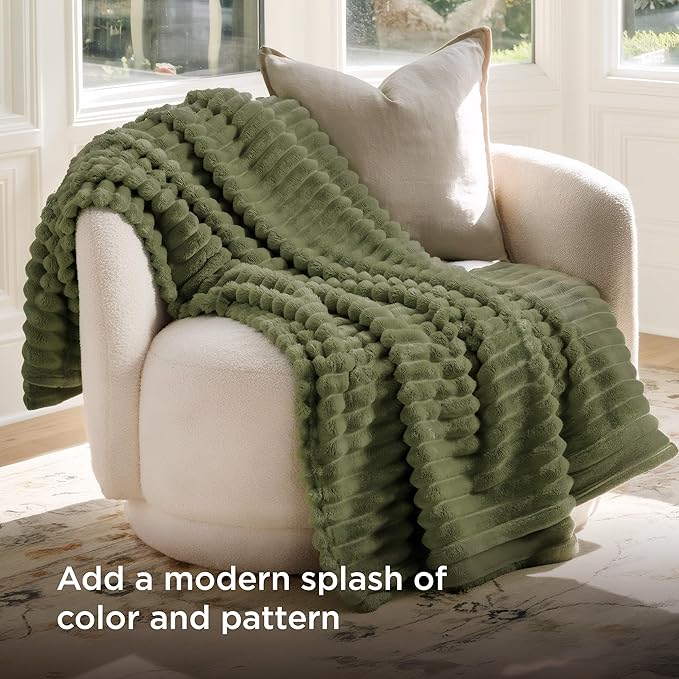 Bedsure GentleSoft Cypress Twin XL Blanket for Bed - Cozy Soft Blankets for Women, Cute Small Fleece Throws for Girls, Birthday Gifts for Women Decor Gifts, 66x90 Inches