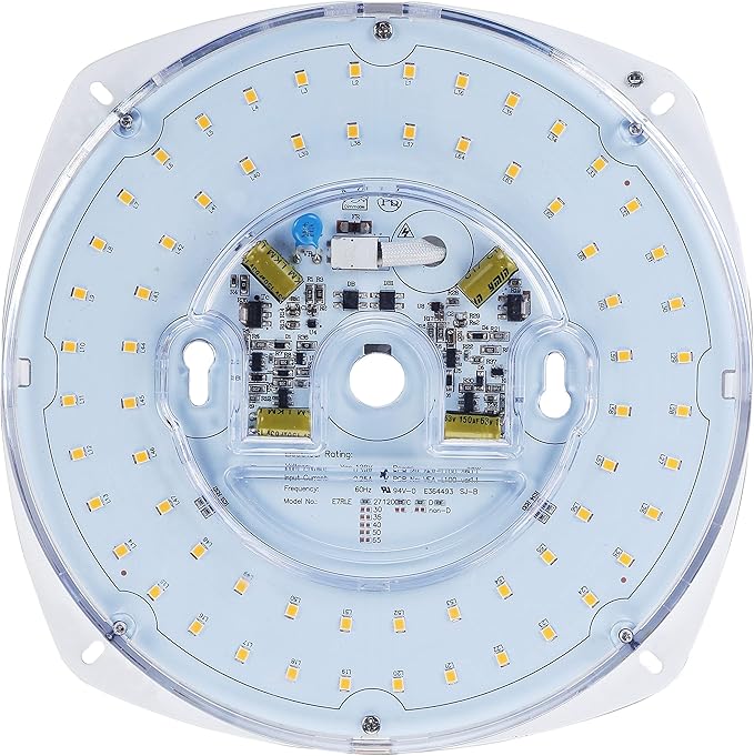 7" LED Light Engine - 8.39" Overall, 28W 2450LM, 5000K Daylight, Dimmable Retrofit Kit for Ceiling Lights, Ceiling Fans, Pendants, Lanterns, Garden Fixtures, UL Certified