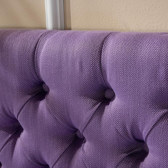 Christopher Knight Home Jezebel Headboard - Fully Upholstered, Queen / Full, Light Purple