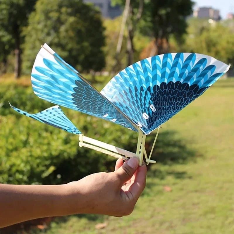 Flying Bird Glider Toy Launcher for Kids – Hand Throw Foam Flying Bird Outdoor Fun Toy